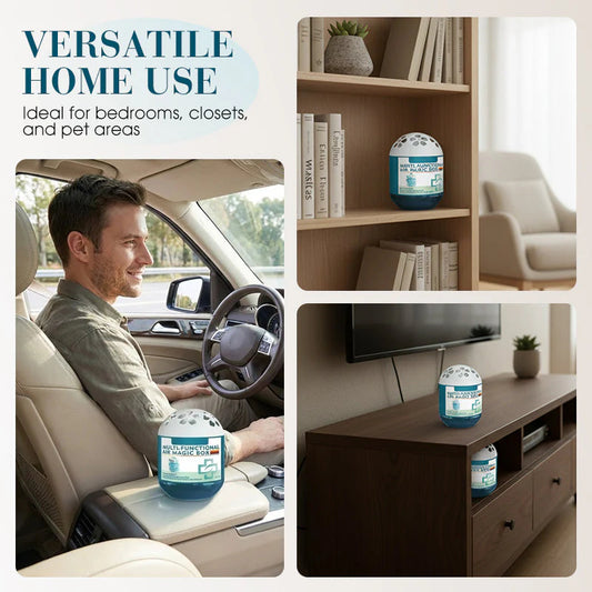 Čarobna škatla za odstranjevanje prahu v zaprtih prostorih