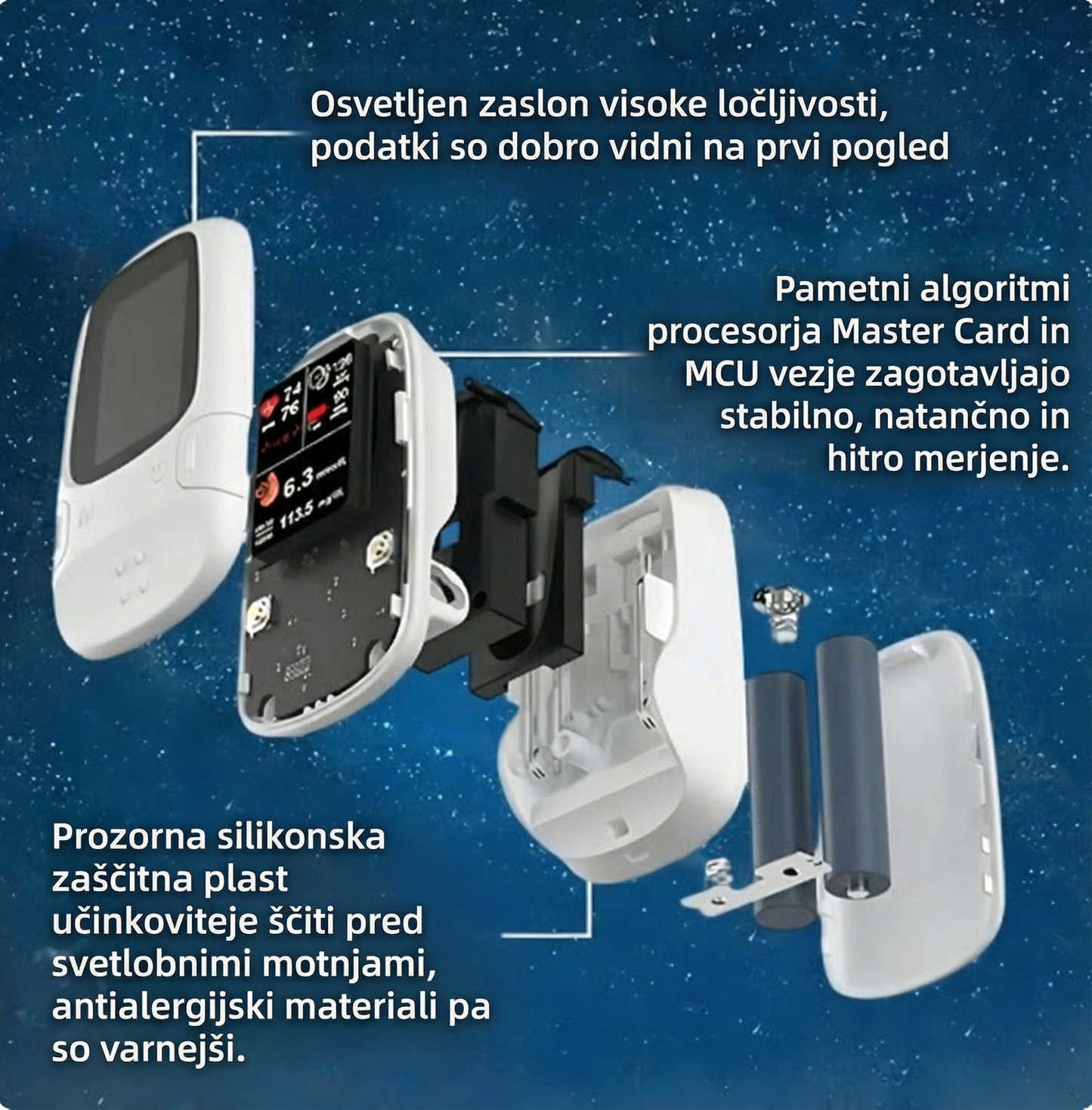 🔥🔥Preprosto in priročno, inteligentno merjenje, kadar koli ga potrebujete ❤️❤️