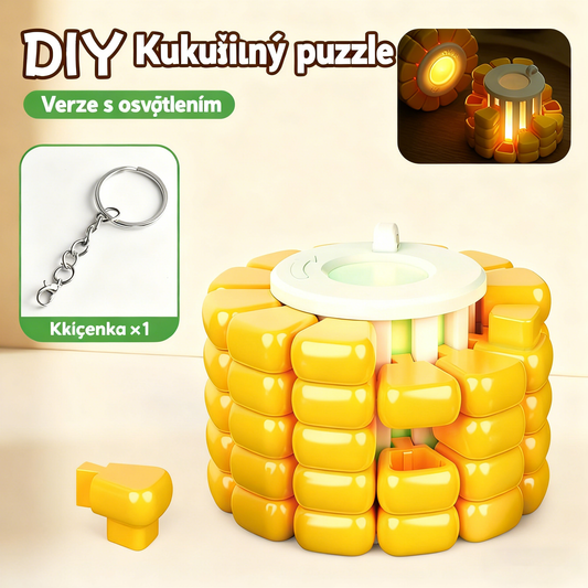 😎3D dekompresijska igrača iz koruznih zrn🏆