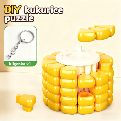 😎3D dekompresijska igrača iz koruznih zrn🏆