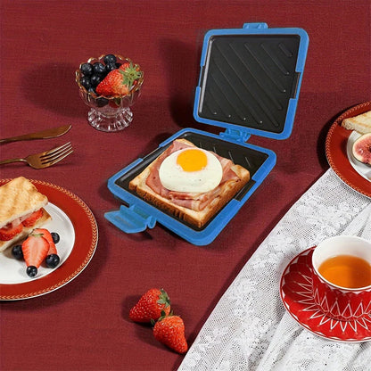 3-v-1 aparat za sendviče – primeren za mikrovalovno pečico, pečico in žar!