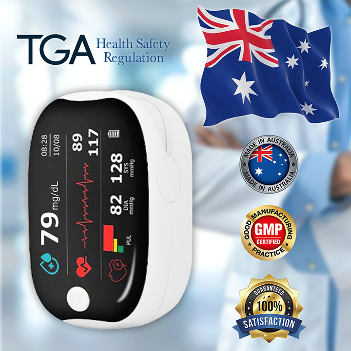 🔬 Laser Glucose Monitor – Brez bolečin, hitro in natančno merjenje krvnega sladkorja!