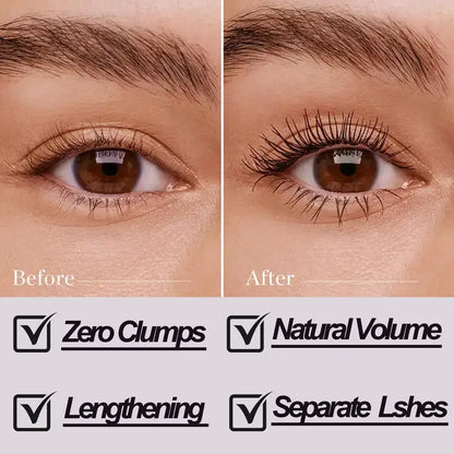【🎁Več ko kupite, več popustov dobite】Vodoodporna in na znoj odporna maskara za podaljševanje in privijanje las