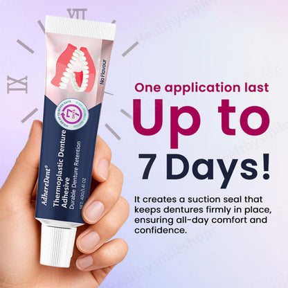 【🔥Kupite 2 dobite 1 gratis🔥】AdhereDent® Termoplastično lepilo za proteze ⏳ Trajna retencija proteze