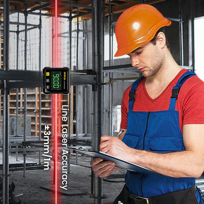 📐4-stranski magnetni digitalni kotomer z laserjem