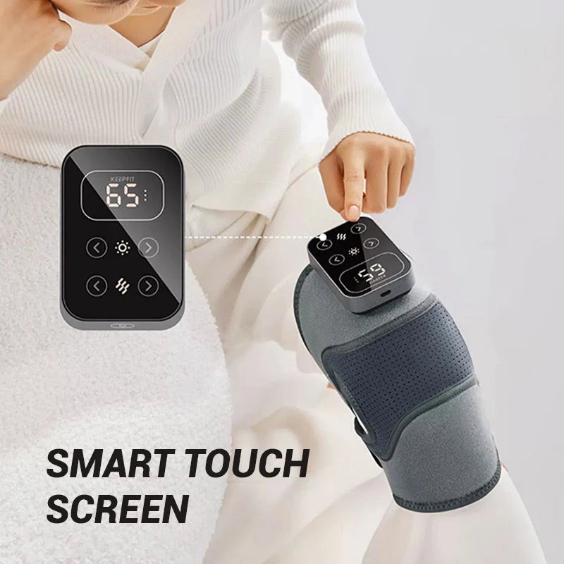 🌱🌱🌱Ogrevan masažer za kolena – toplotna terapija + vibracijska masaža + dolga življenjska doba baterije