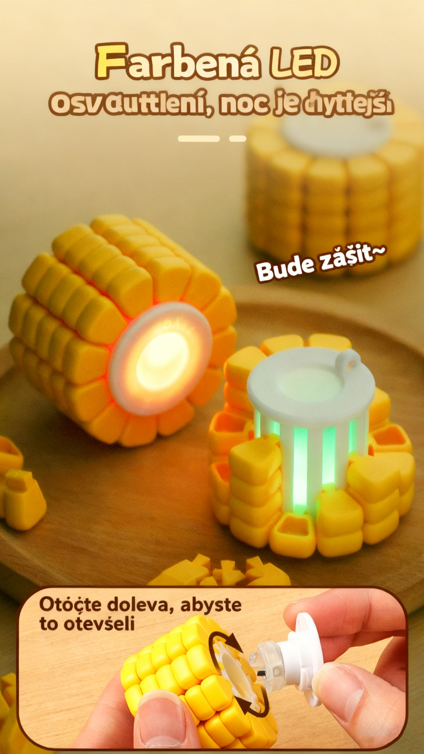 😎3D dekompresijska igrača iz koruznih zrn🏆