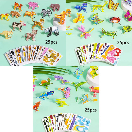 Izobraževalni DIY 3D sestavljanke