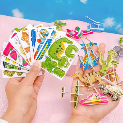 Izobraževalni DIY 3D sestavljanke