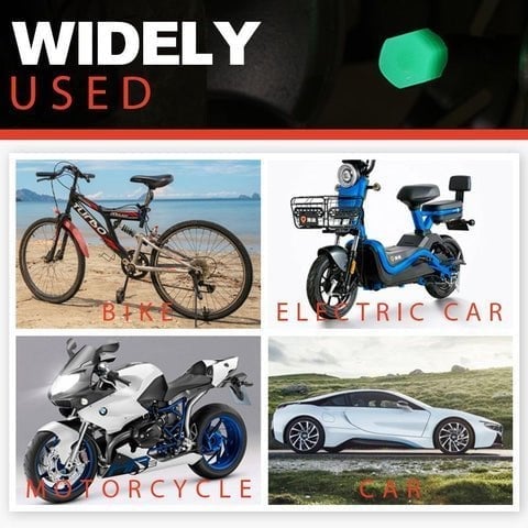 FLUORESCENTNI POKROVČKI ZA VENTILE PNEVMATIK 🚗 🚗 🚗