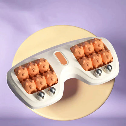 Prenosni dvojni masažni valj za stopala