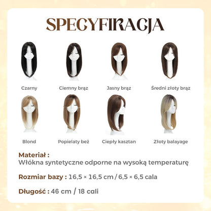 🔥 🔥Vrhunski lasni vložki s frufrujem za ženske s tankimi lasmi 🙆