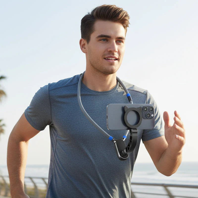 111☮🤲Magnetno držalo za telefon za okoli vratu s funkcijo prostoročnega telefoniranja