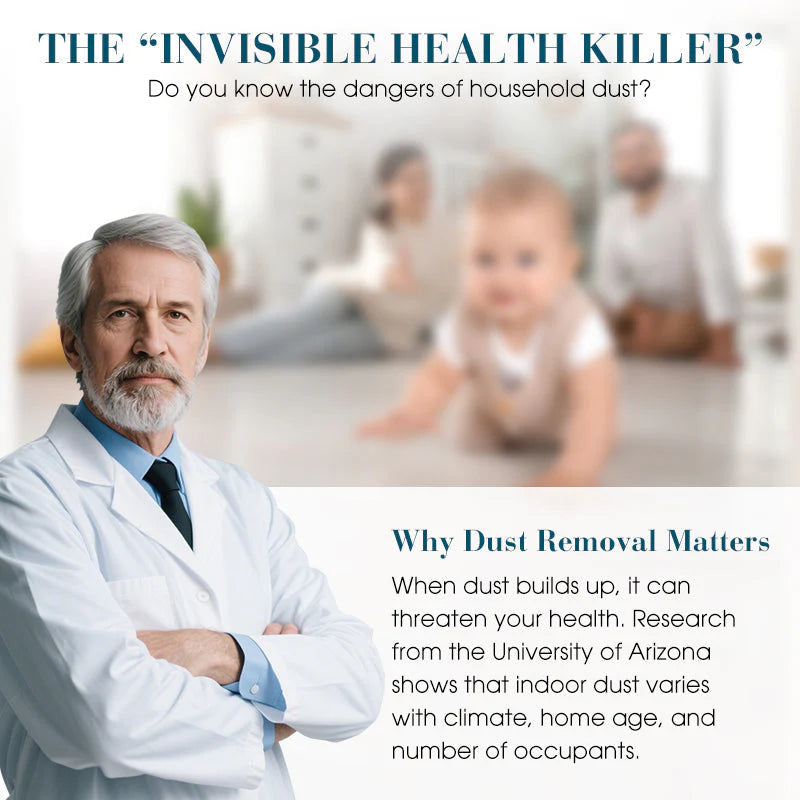 Čarobna škatla za odstranjevanje prahu v zaprtih prostorih