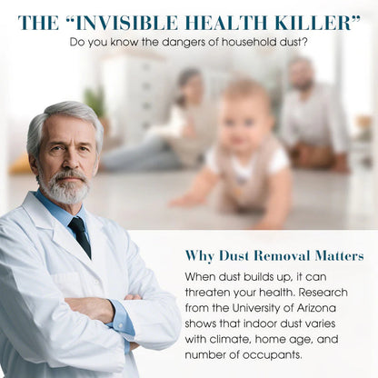 Čarobna škatla za odstranjevanje prahu v zaprtih prostorih