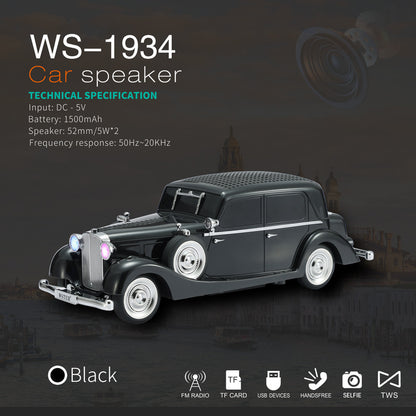 Model avtomobilskega Bluetooth zvočnika