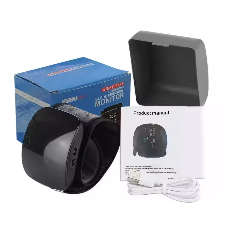 Elektronski merilnik krvnega tlaka na zapestju 🛡️