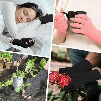 🩹 Kompresijske Rokavice – Bolečinska Lajšava + Prožnost! 🖐️