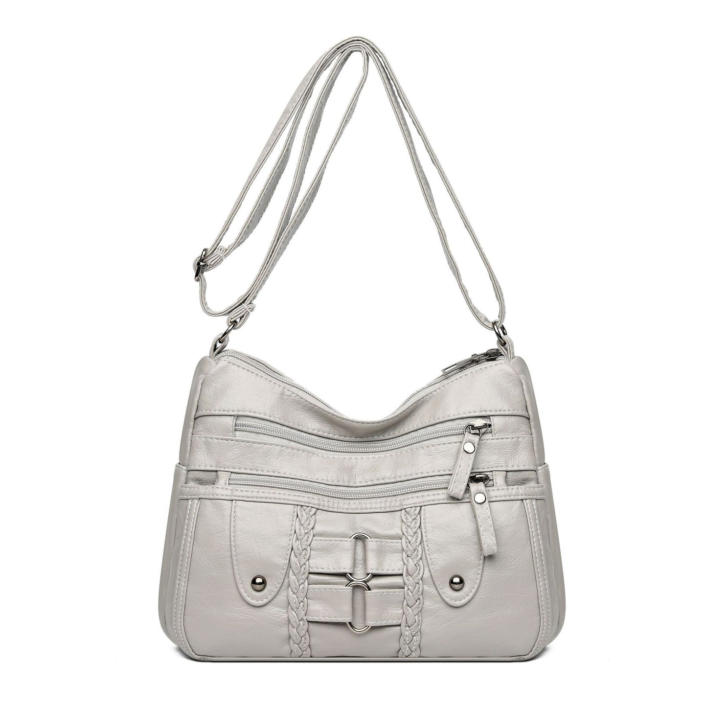 Torba čez telo iz opranega usnja 👜