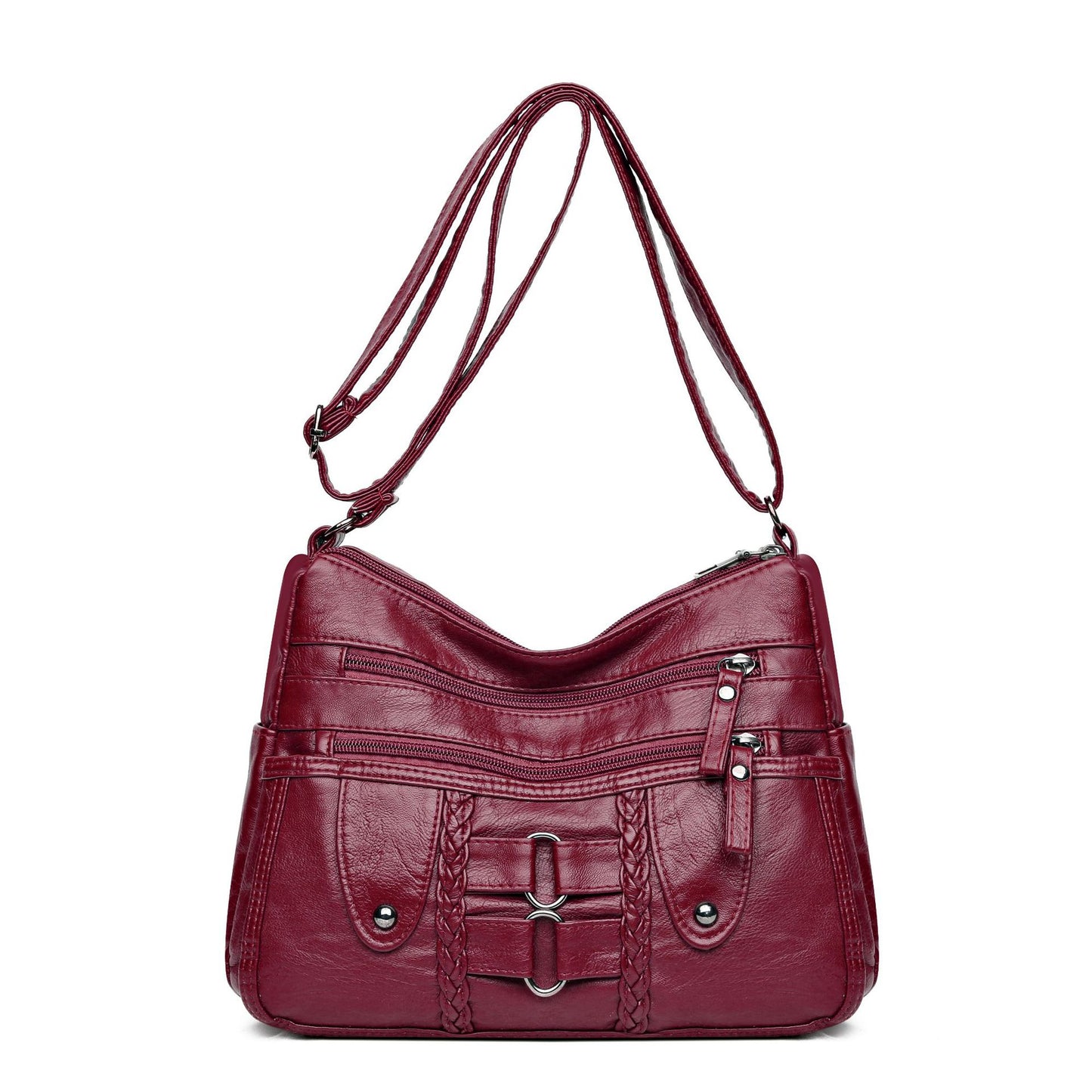 Torba čez telo iz opranega usnja 👜