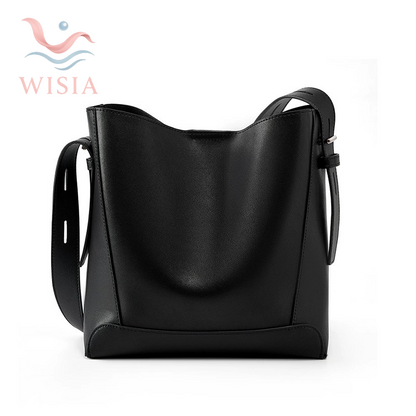 🔥🔥🔥50 % popusta - Visokokakovostna torba za čez ramo iz mehkega usnja - velika prostornina in vsestranskost!