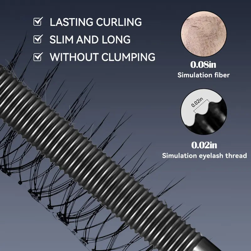 【🎁Več ko kupite, več popustov dobite】Vodoodporna in na znoj odporna maskara za podaljševanje in privijanje las