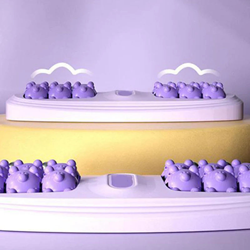 Prenosni dvojni masažni valj za stopala