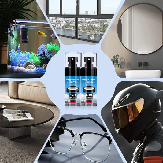 Učinkovito sredstvo za odstranjevanje oljnega filma s stekla