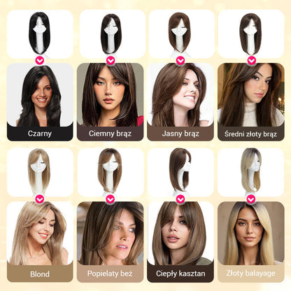 🔥 🔥Vrhunski lasni vložki s frufrujem za ženske s tankimi lasmi 🙆