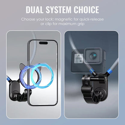 111☮🤲Magnetno držalo za telefon za okoli vratu s funkcijo prostoročnega telefoniranja