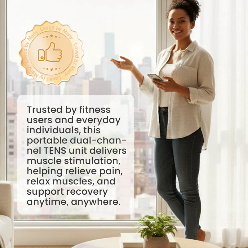 Prenosni dvokanalni TENS elektromiostimulator