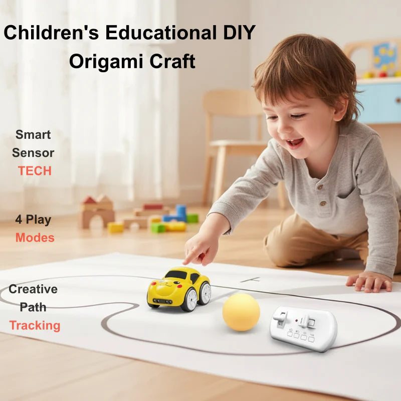 Pametni avtomobil na daljinsko upravljanje s senzorjem za otroke