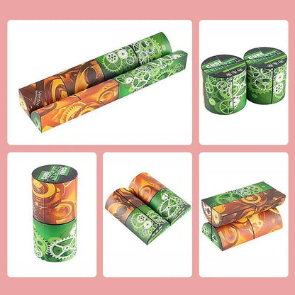 3D transformativna zložljiva geometrijska Rubikova kocka