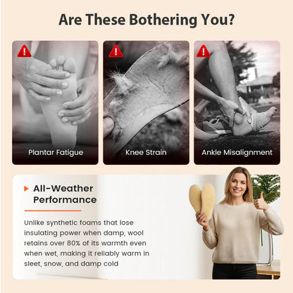 Zimski topli termalni vložki za čevlje