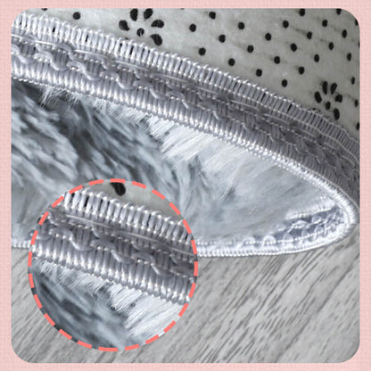 ⏳Časovno omejen popust 50%⏰Plišasta preproga v sivih odtenkih 🛋️